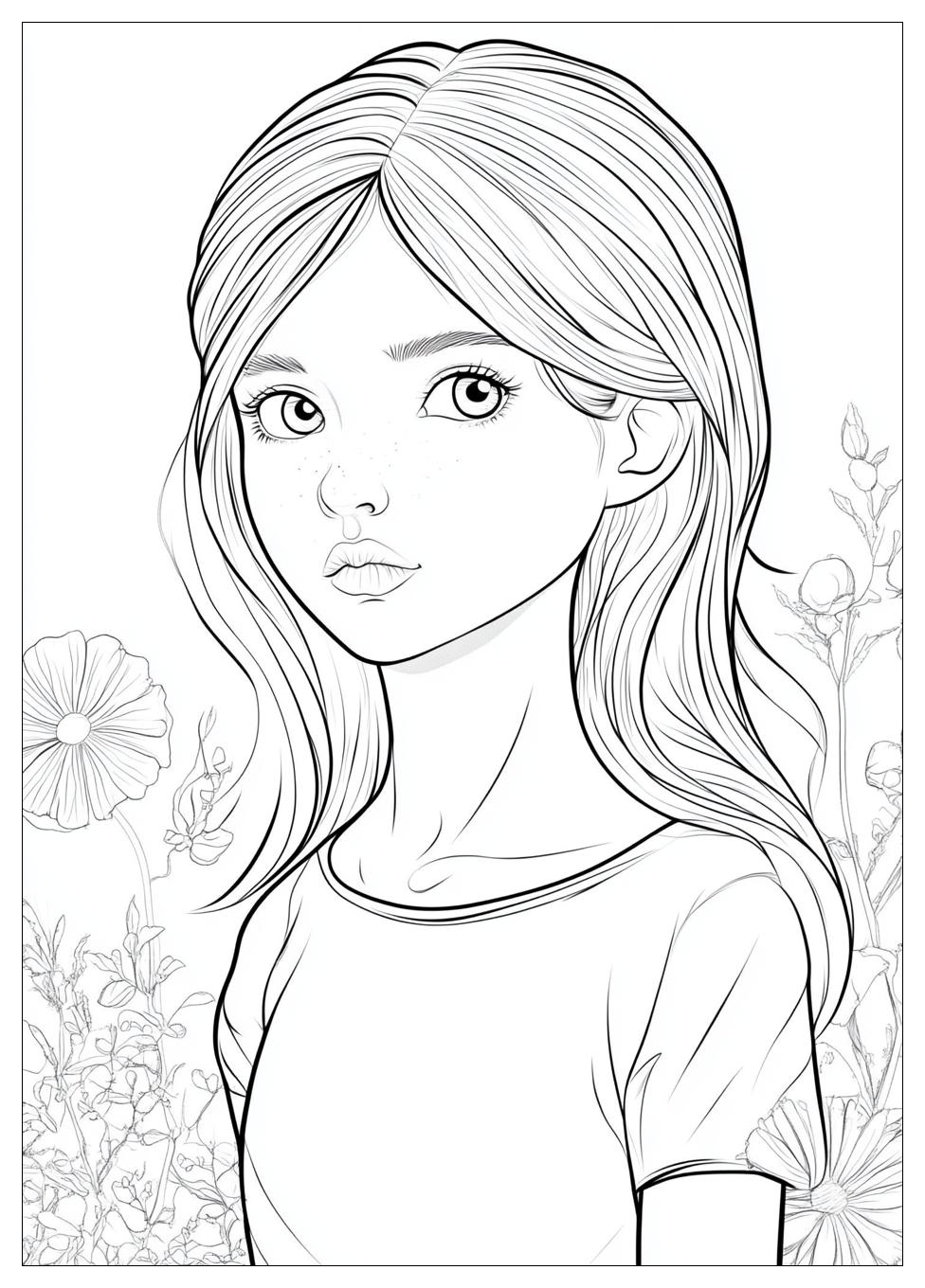 Disegni Bambina Da Colorare 15