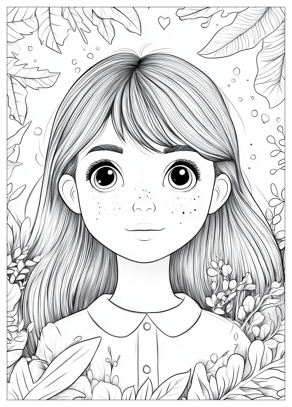 Disegni Bambina Da Colorare 20