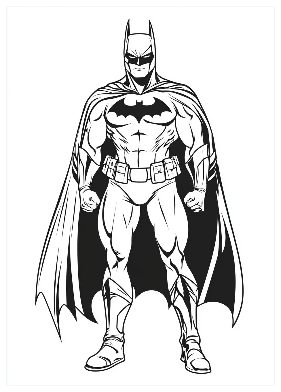 Disegni Batman Da Colorare 1