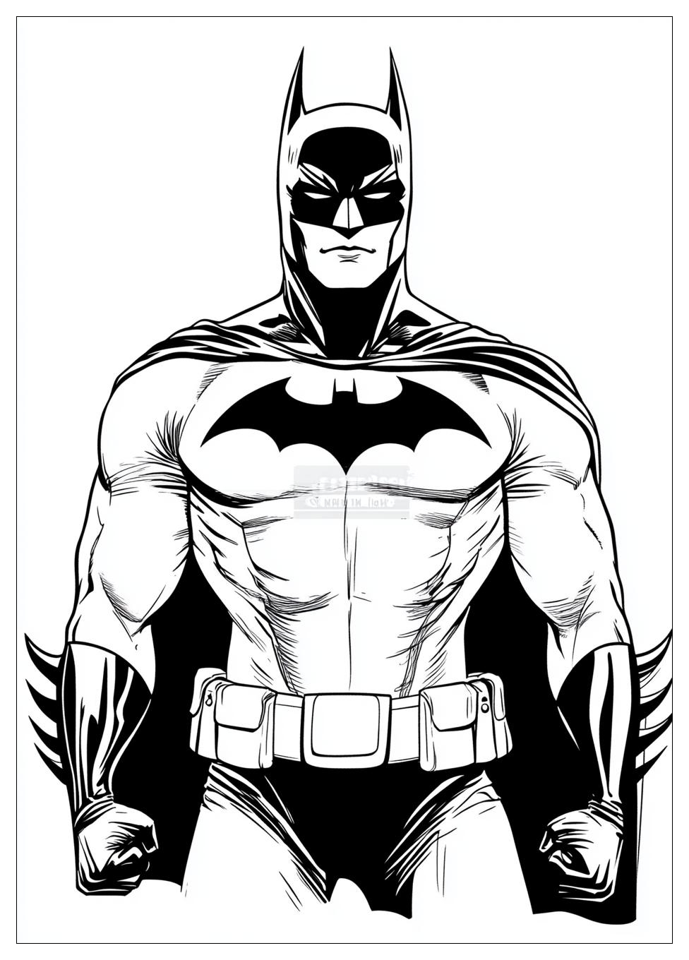 Disegni Batman Da Colorare 15