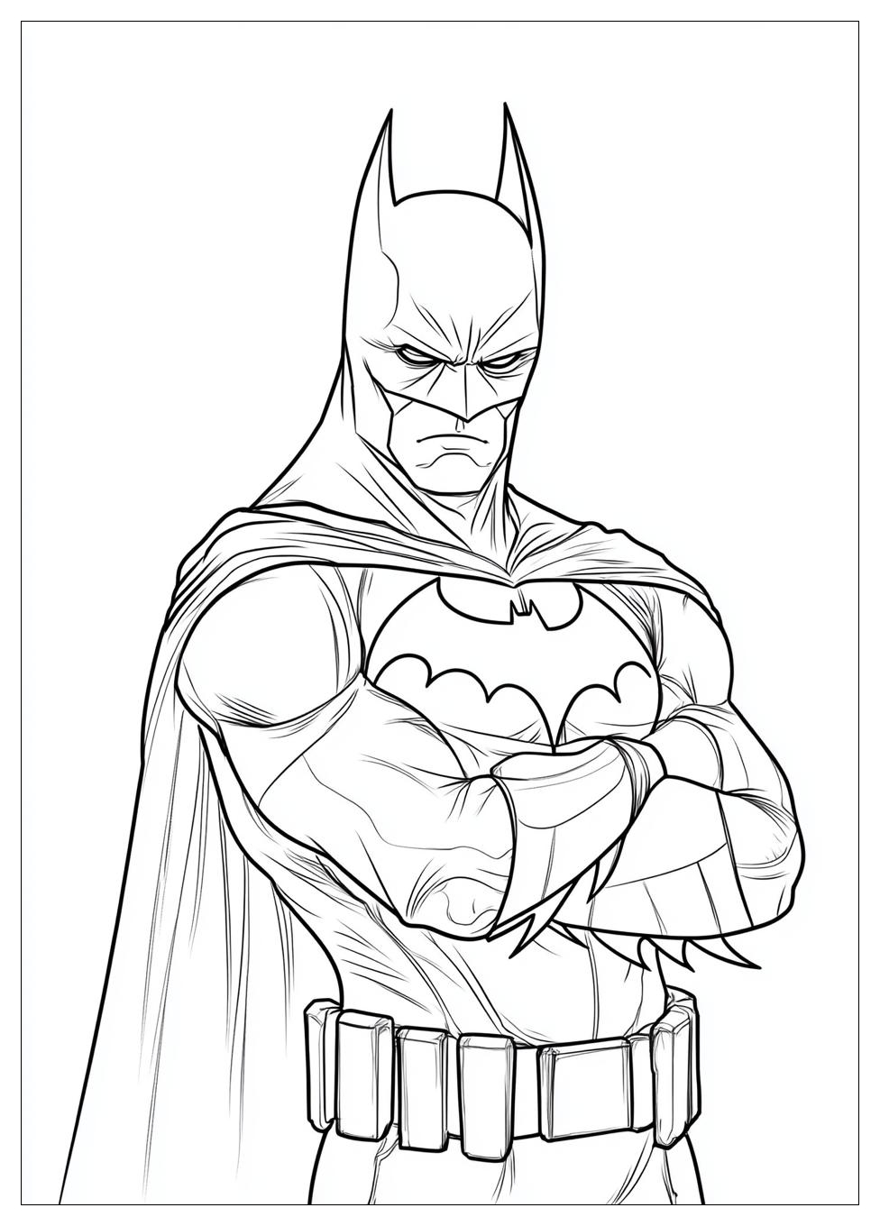 Disegni Batman Da Colorare 16