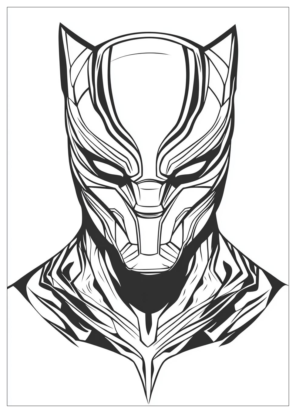 Disegni Black Panther Da Colorare 11