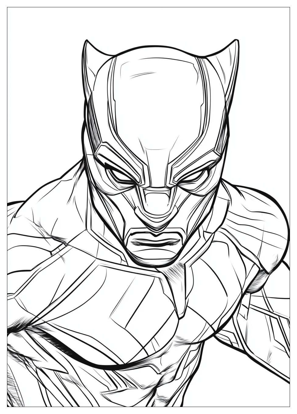 Disegni Black Panther Da Colorare 14