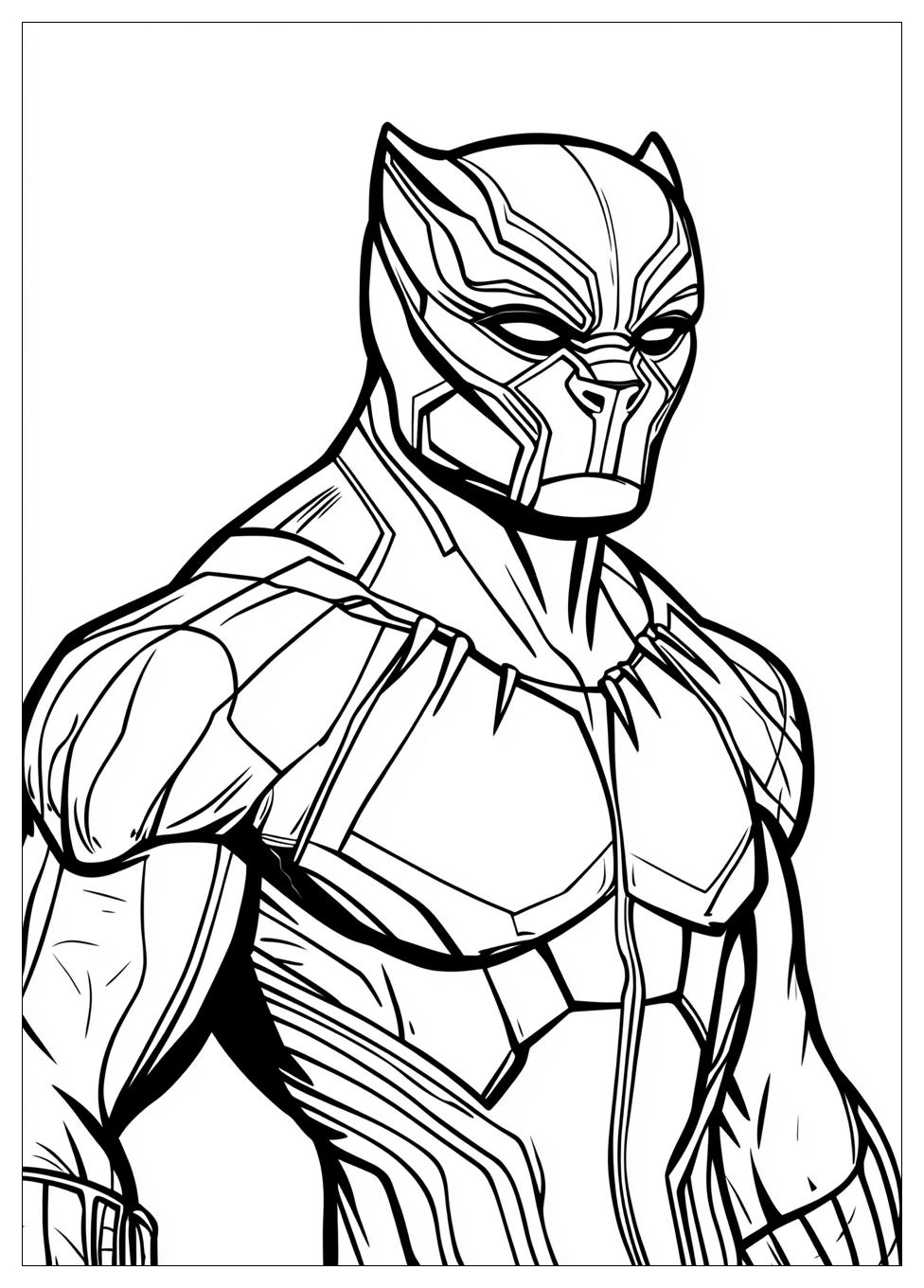 Disegni Black Panther Da Colorare 5