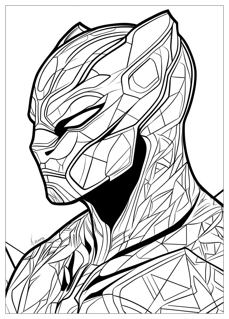 Disegni Black Panther Da Colorare 6