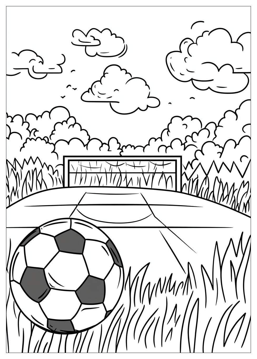 Disegni Campo Da Calcio Da Colorare 1