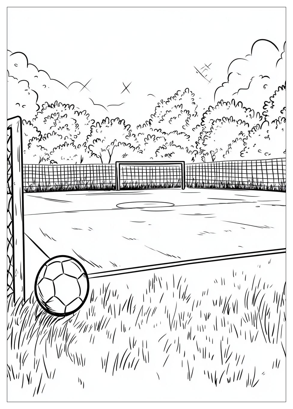 Disegni Campo Da Calcio Da Colorare 10