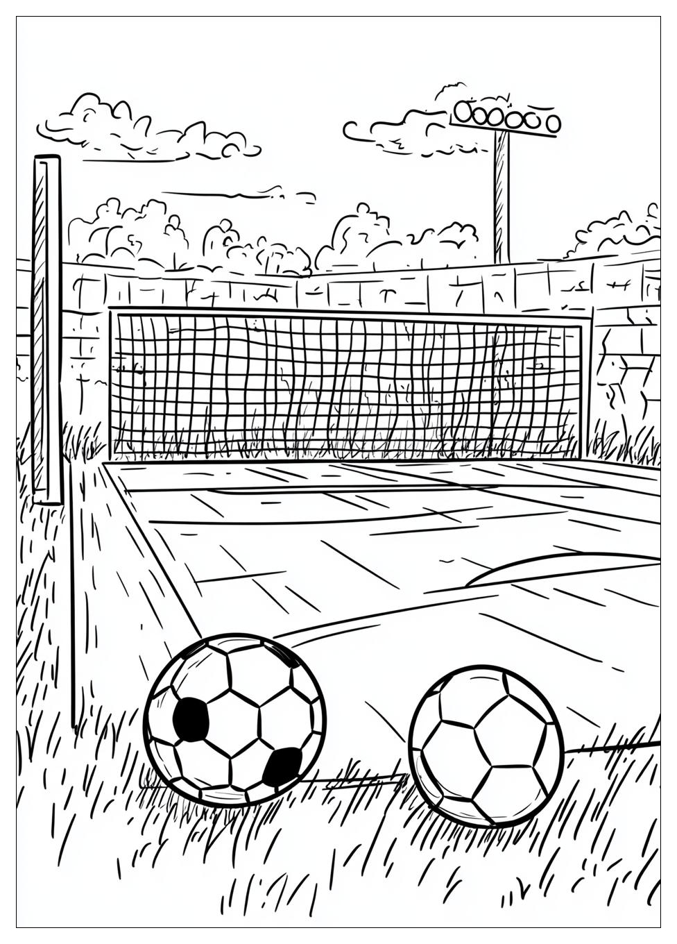 Disegni Campo Da Calcio Da Colorare 12