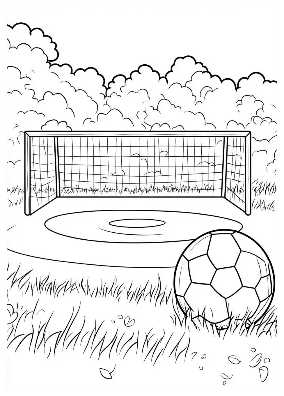 Disegni Campo Da Calcio Da Colorare 15