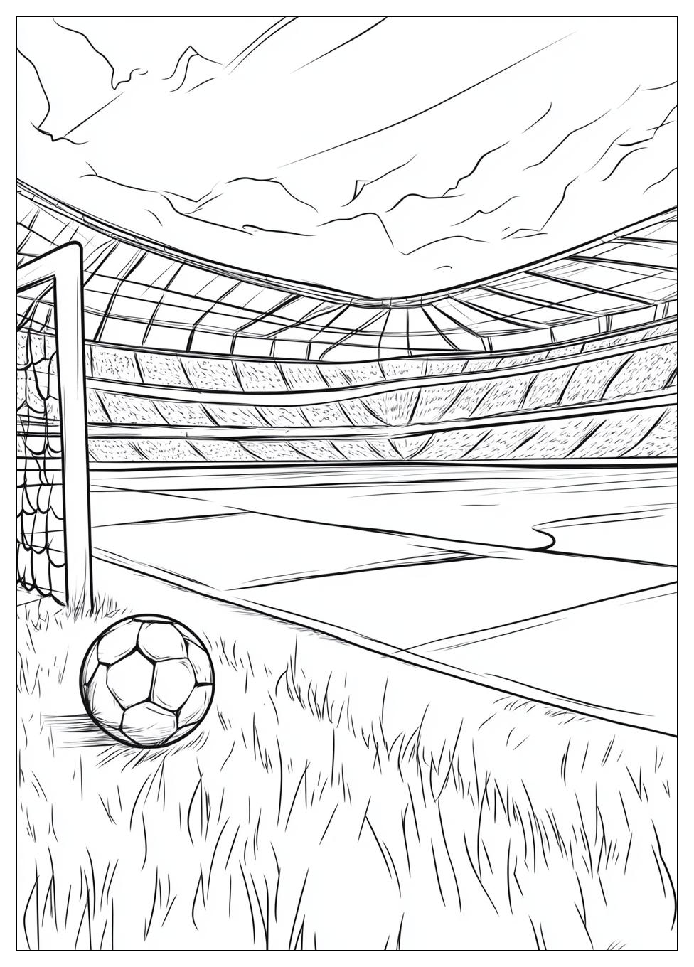 Disegni Campo Da Calcio Da Colorare 17