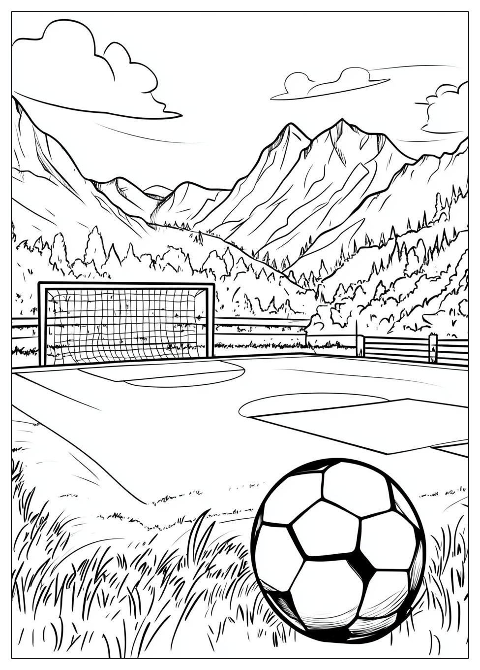 Disegni Campo Da Calcio Da Colorare 2