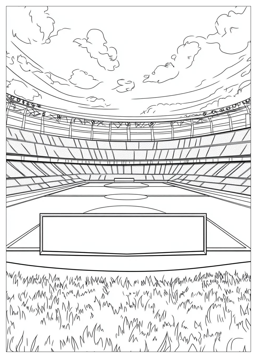 Disegni Campo Da Calcio Da Colorare 23