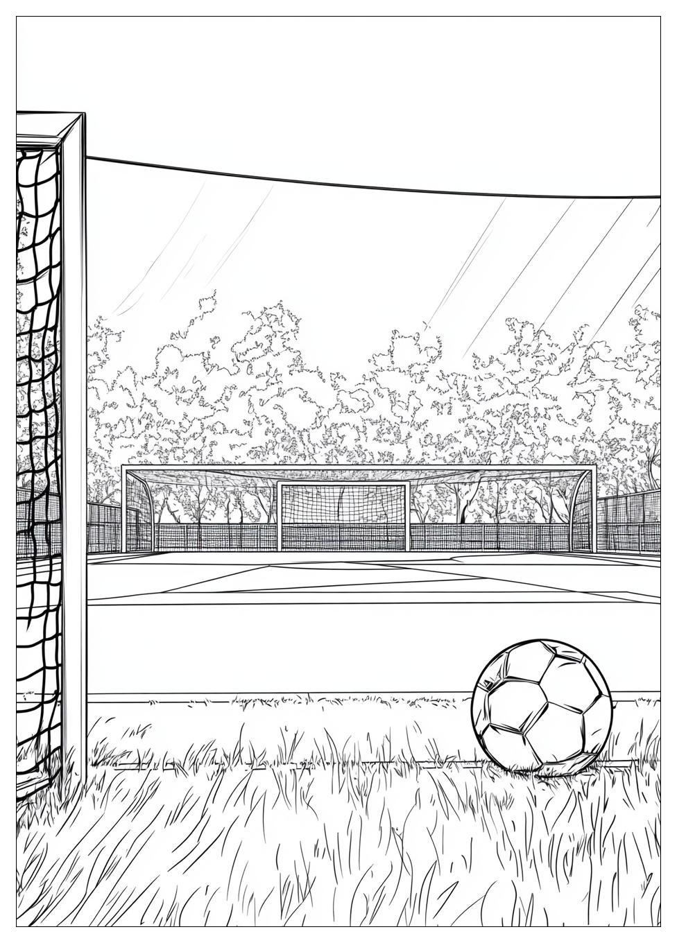 Disegni Campo Da Calcio Da Colorare 24