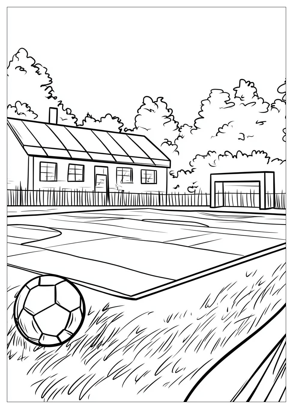 Disegni Campo Da Calcio Da Colorare 8