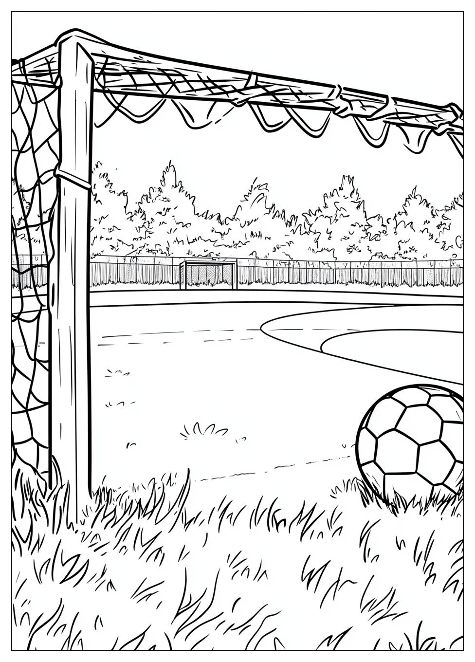 Disegni Campo Da Calcio Da Colorare 9