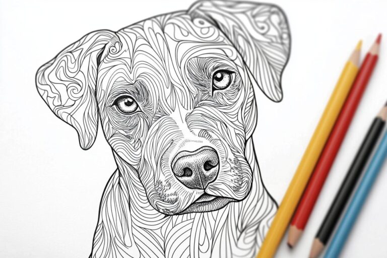 Cani Da Colorare : Un’attività creativa per tutti