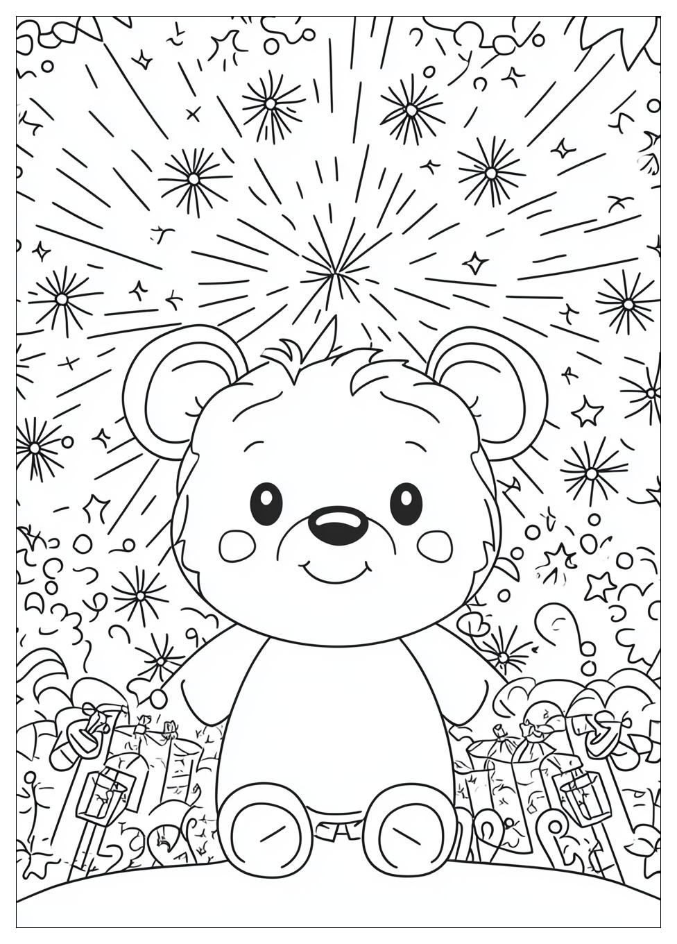 Disegni Capodanno Da Colorare 16