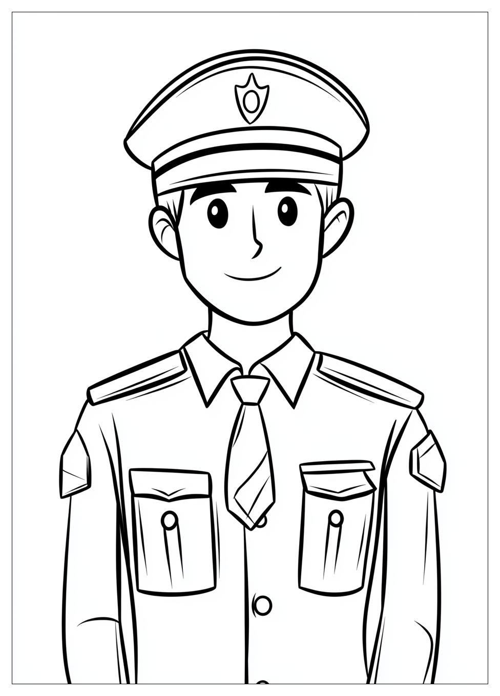 Disegni Carabinieri Da Colorare 13