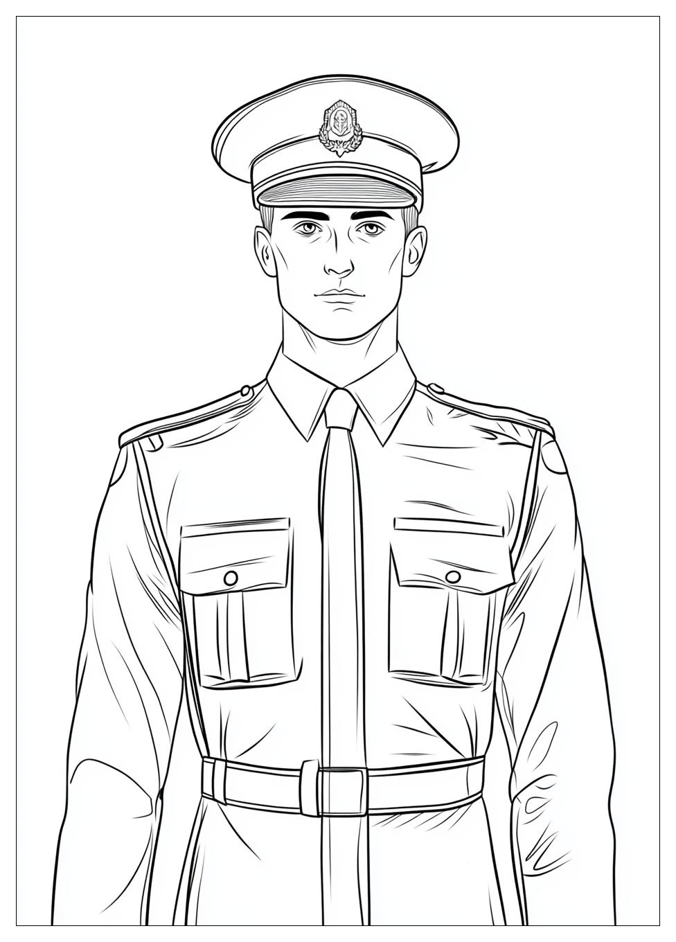 Disegni Carabinieri Da Colorare 15