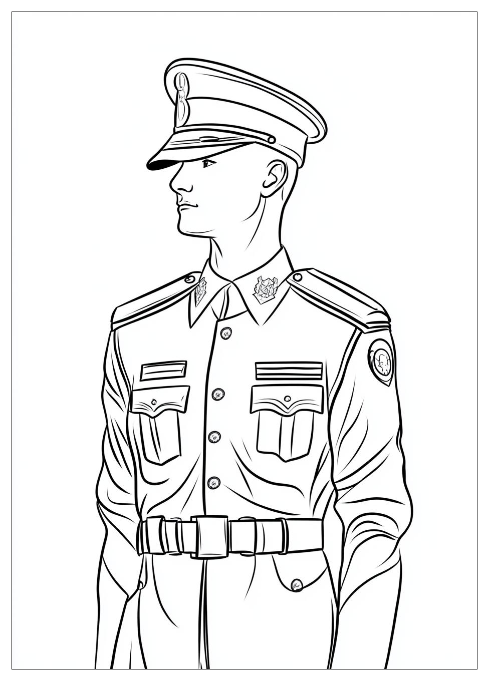 Disegni Carabinieri Da Colorare 3