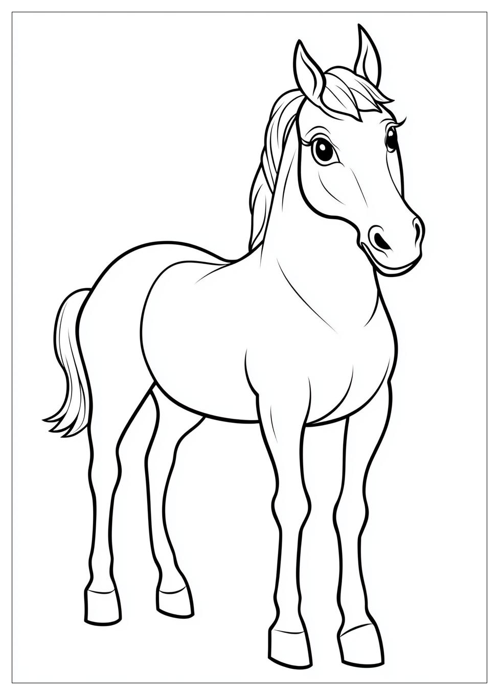 Disegni Cavallo Da Colorare 11