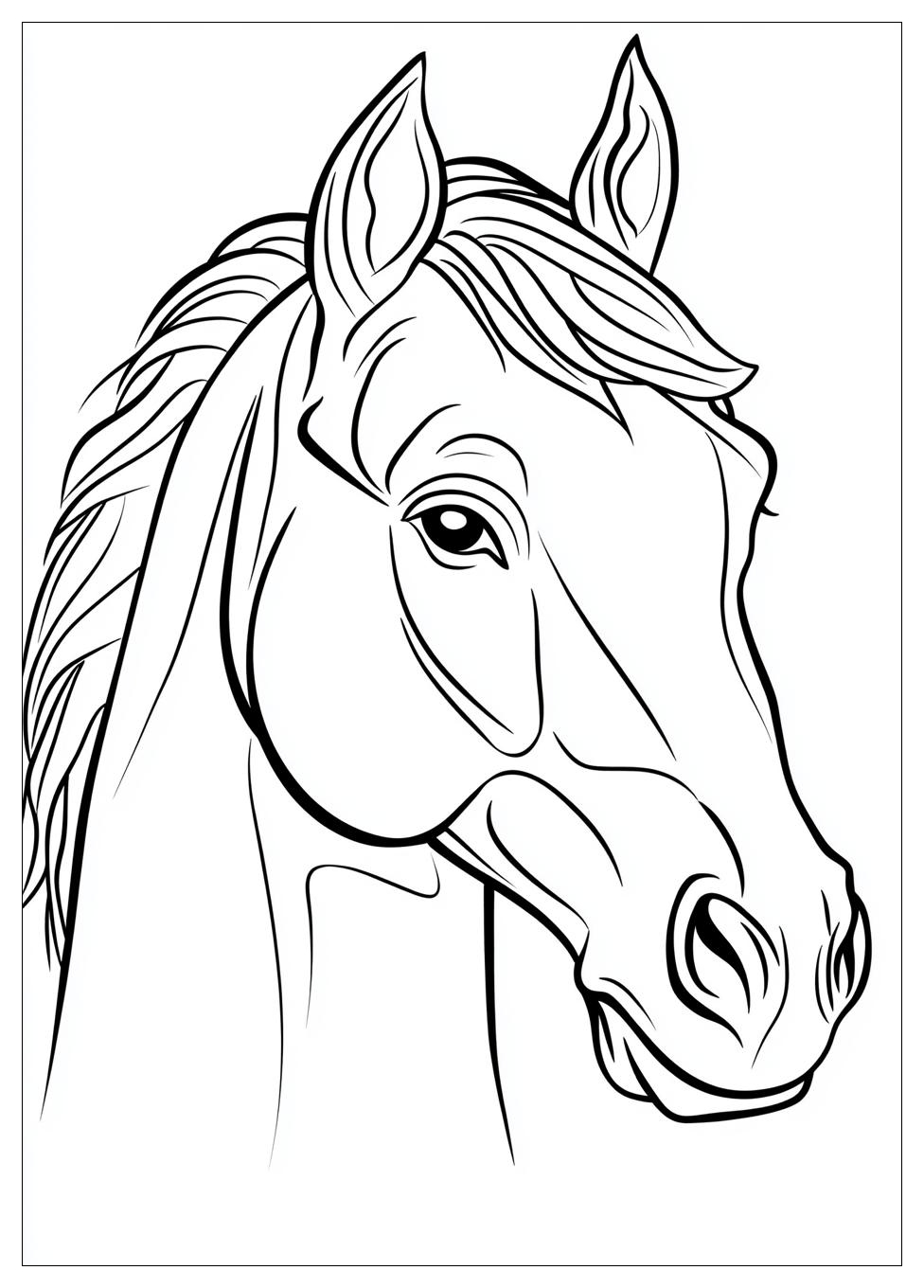 Disegni Cavallo Da Colorare 14