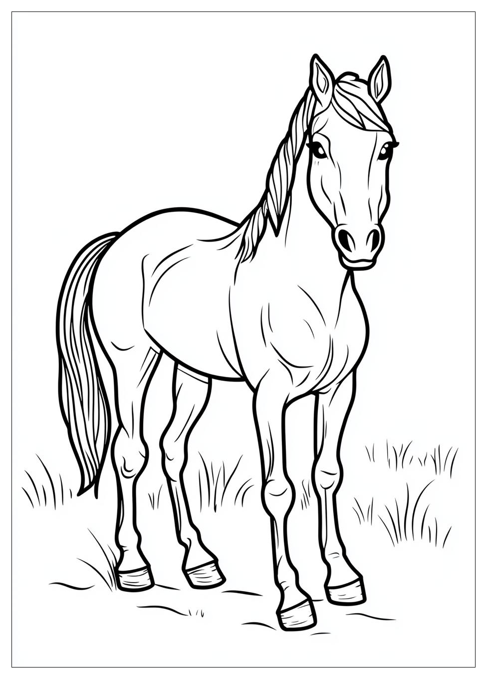 Disegni Cavallo Da Colorare 17