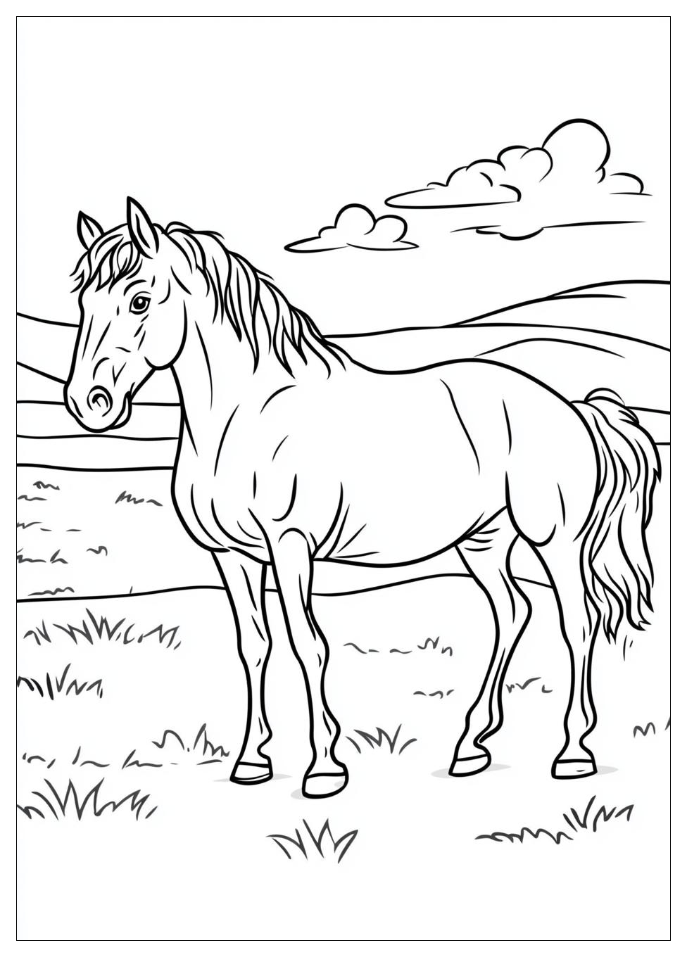 Disegni Cavallo Da Colorare 18