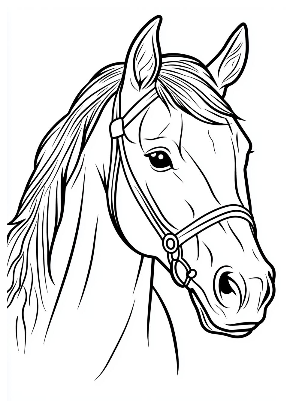 Disegni Cavallo Da Colorare 2