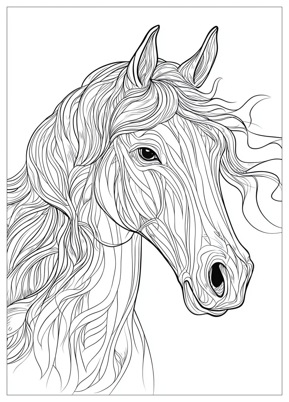 Disegni Cavallo Da Colorare 24