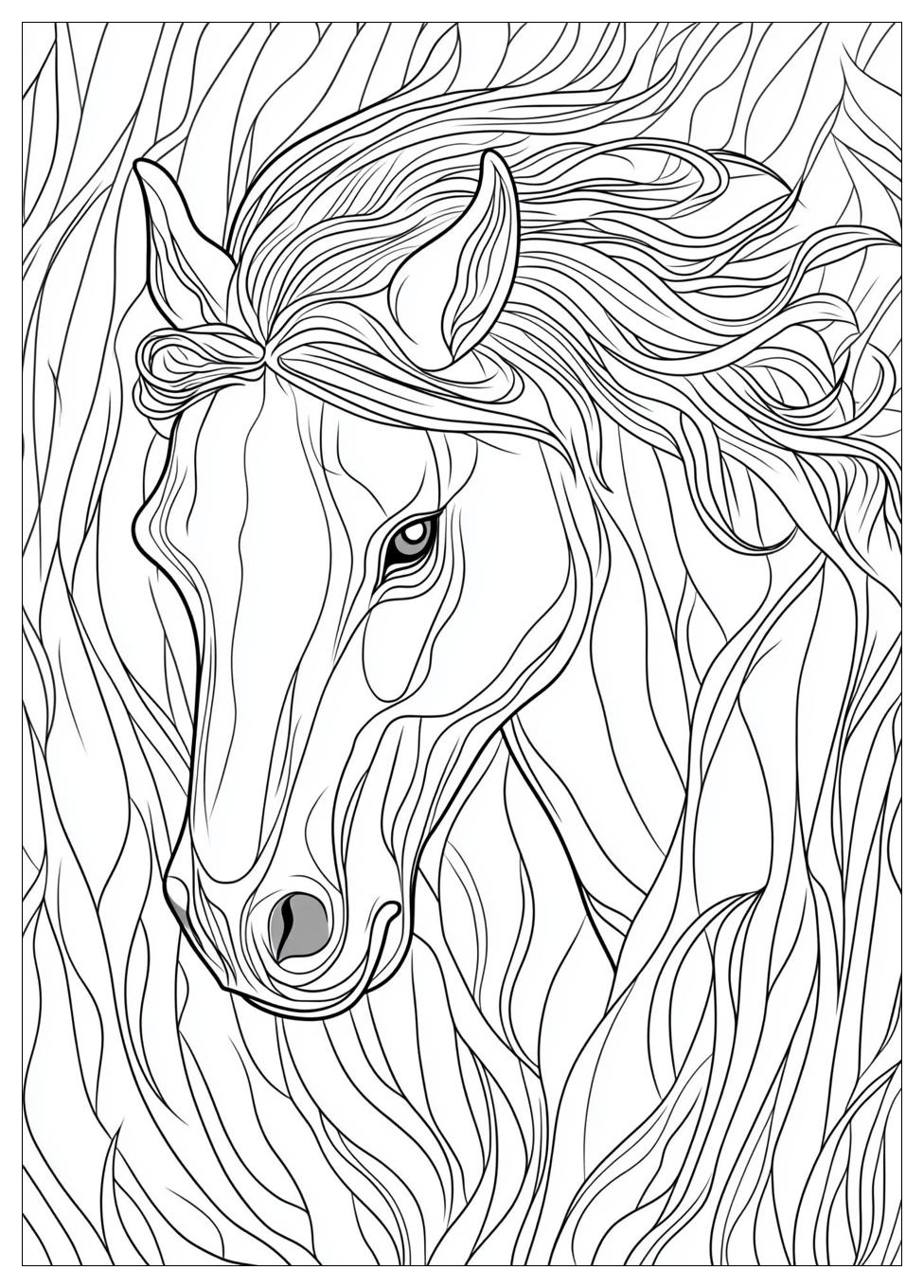 Disegni Cavallo Da Colorare 3