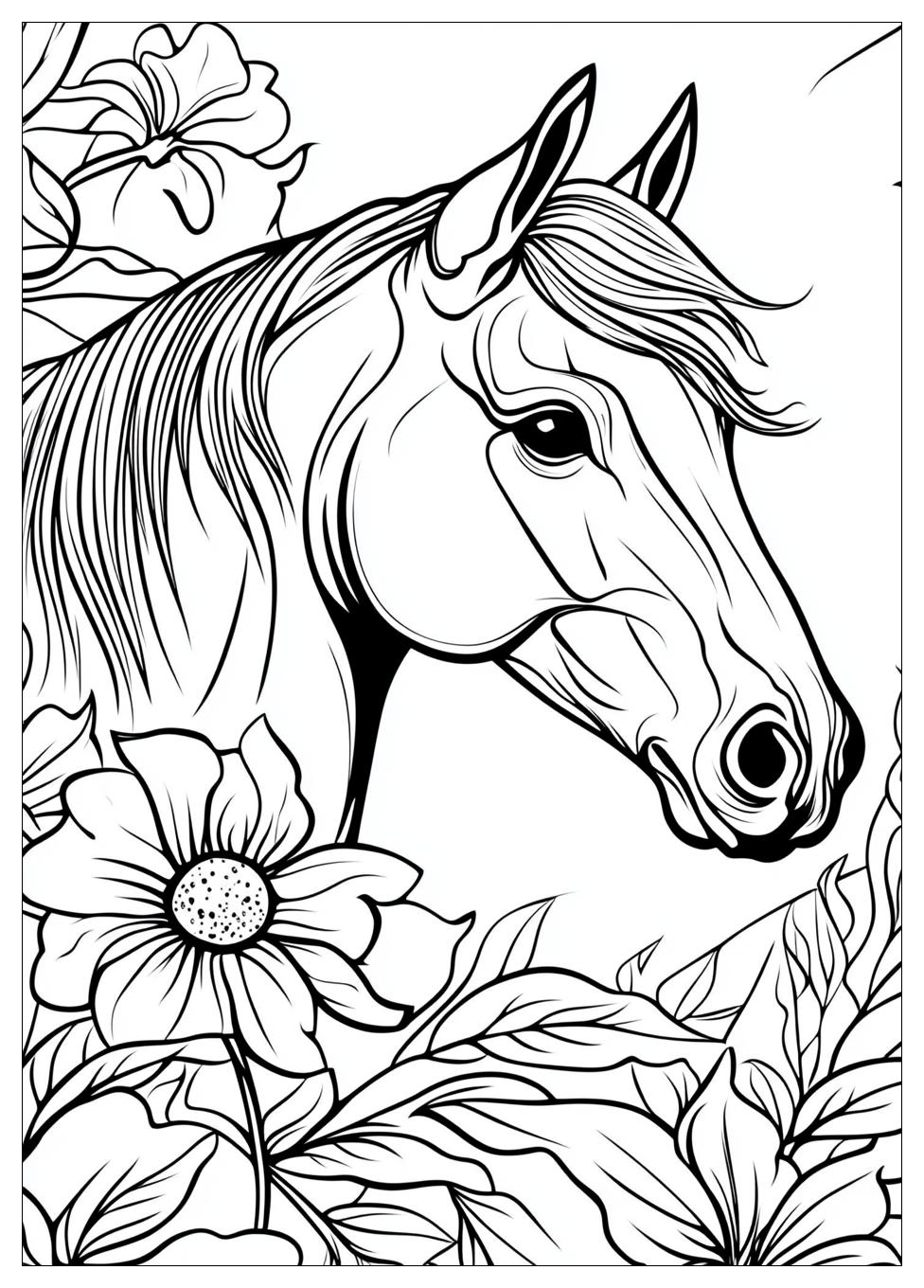 Disegni Cavallo Da Colorare 5