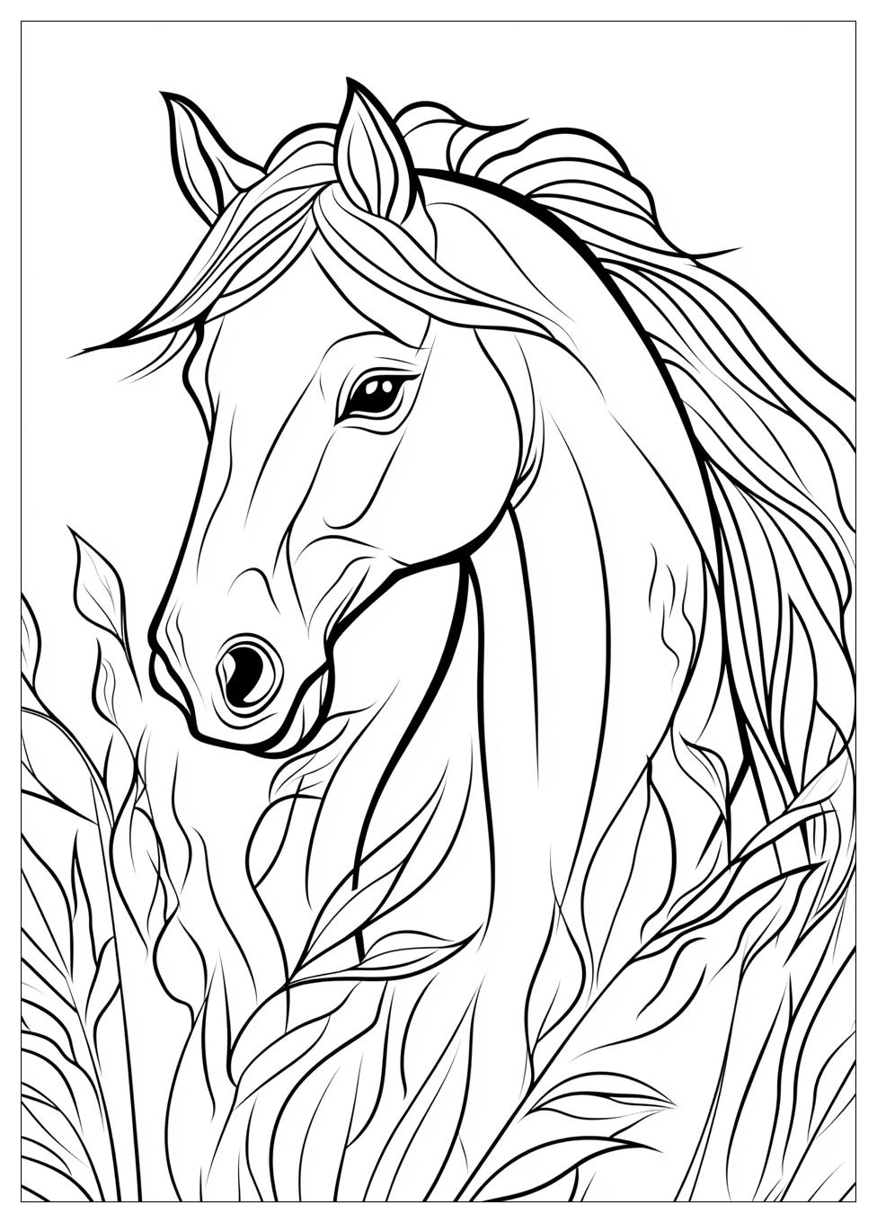 Disegni Cavallo Da Colorare 9