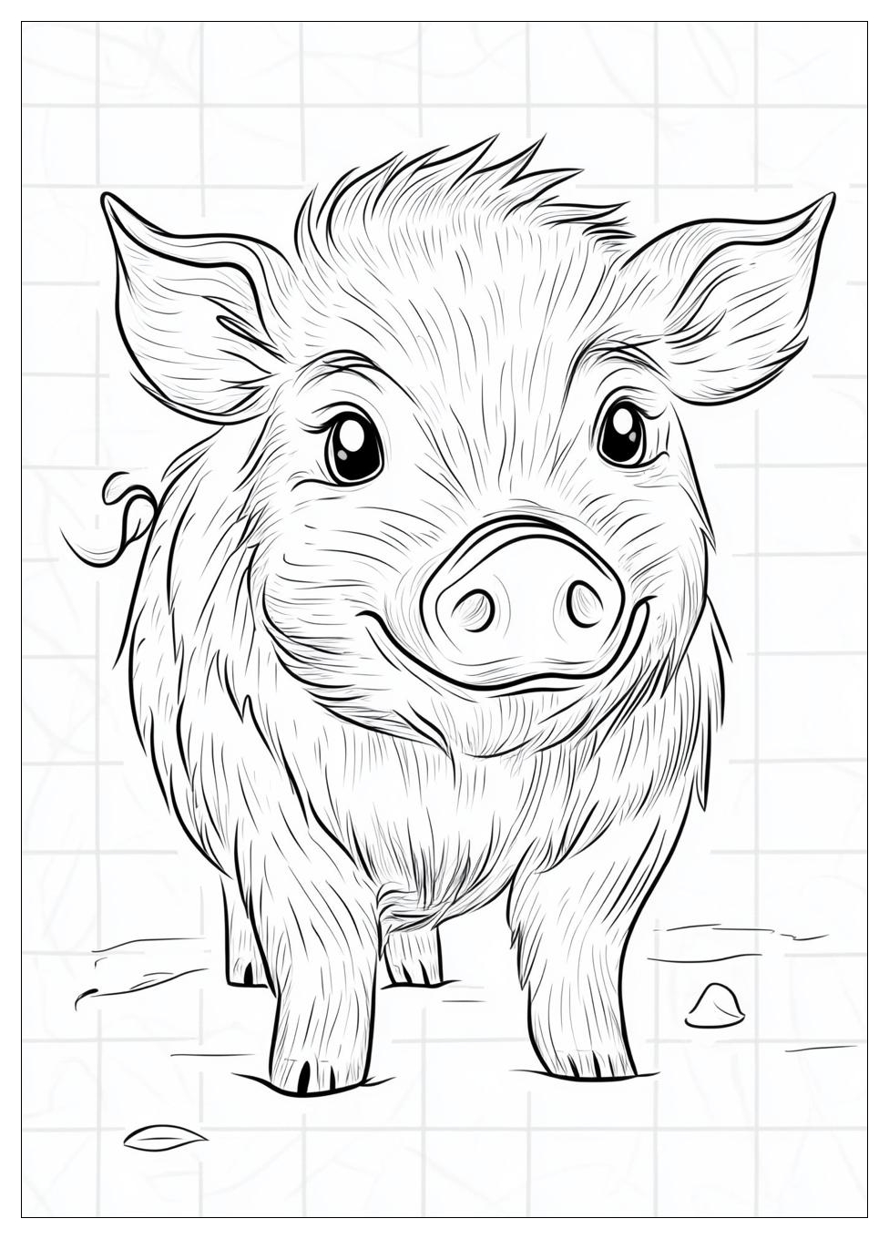 Disegni Cinghiale Da Colorare 20