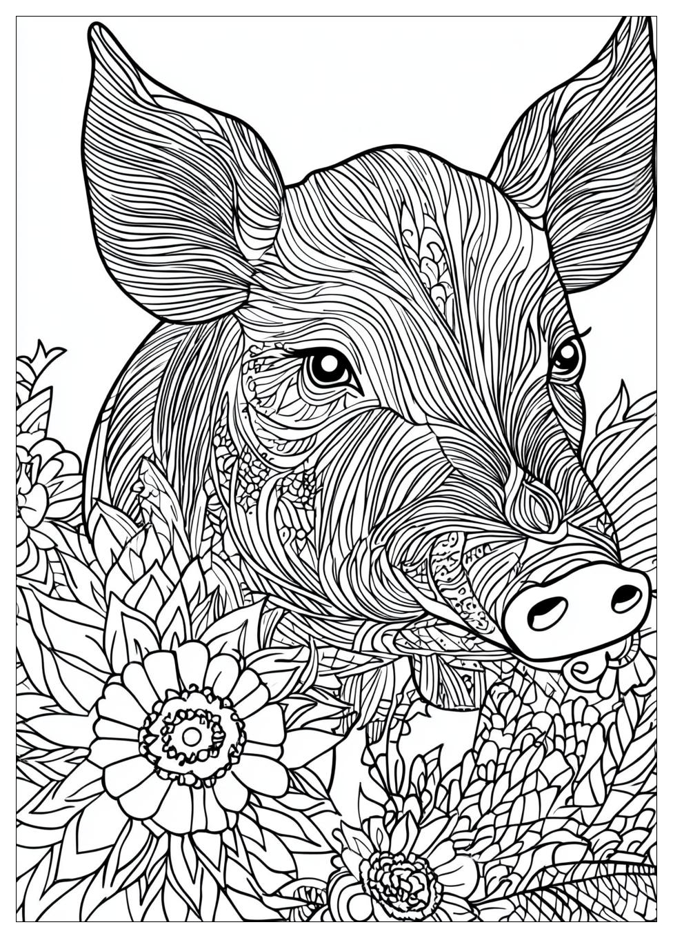 Disegni Cinghiale Da Colorare 23