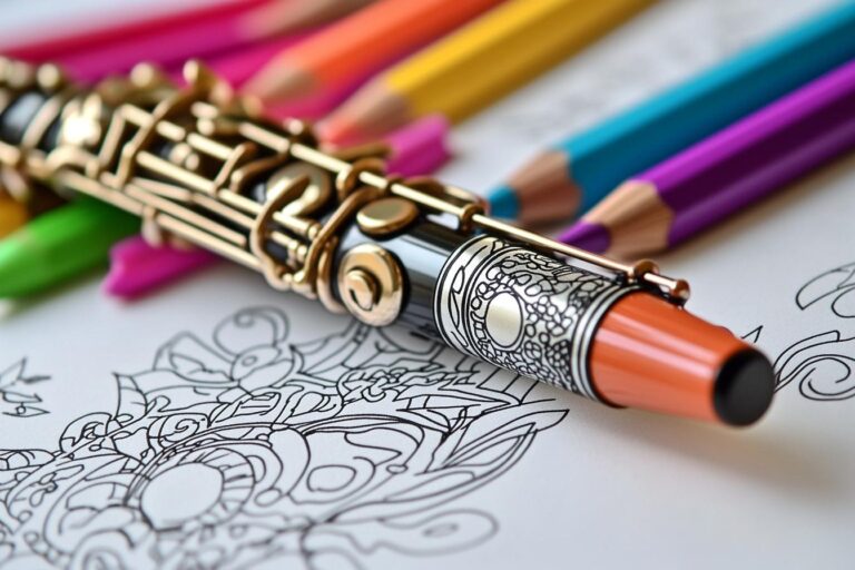 Clarinetto Da Colorare: Divertimento e Creatività