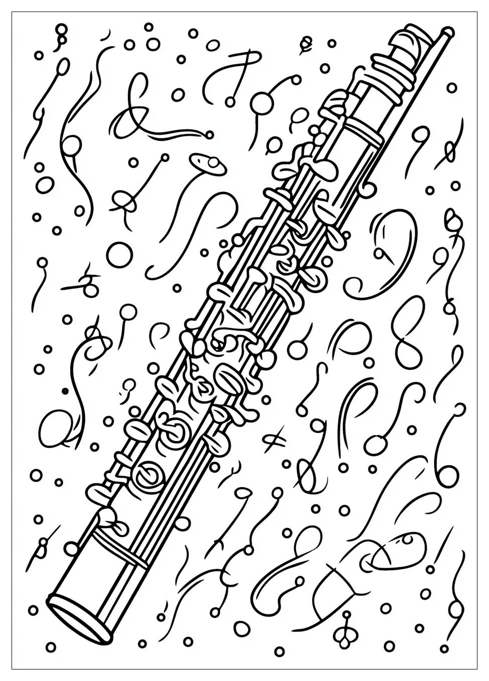 Disegni Clarinetto Da Colorare 1