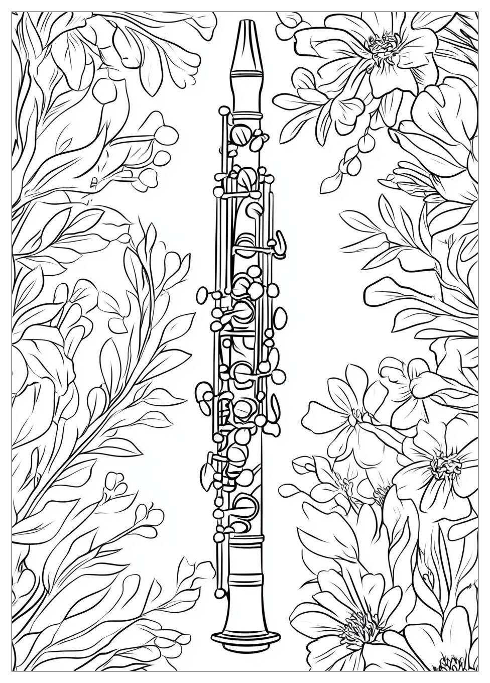 Disegni Clarinetto Da Colorare 10