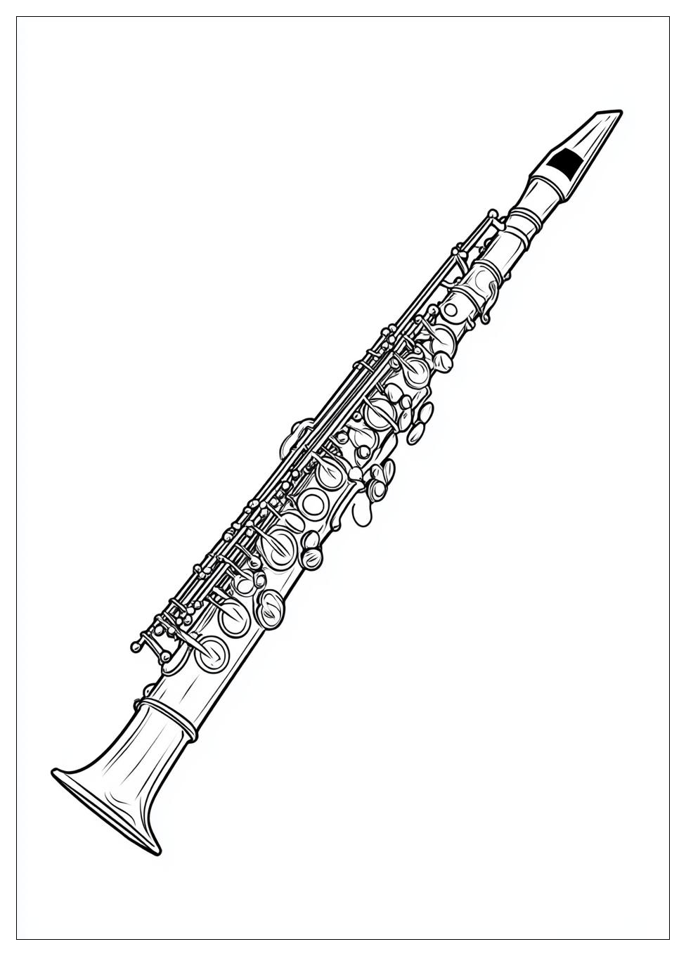 Disegni Clarinetto Da Colorare 11