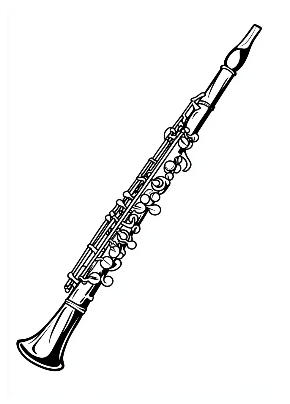 Disegni Clarinetto Da Colorare 12