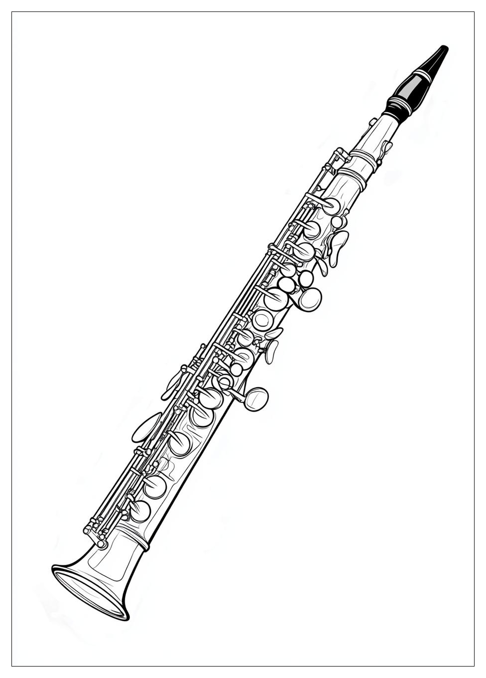 Disegni Clarinetto Da Colorare 13