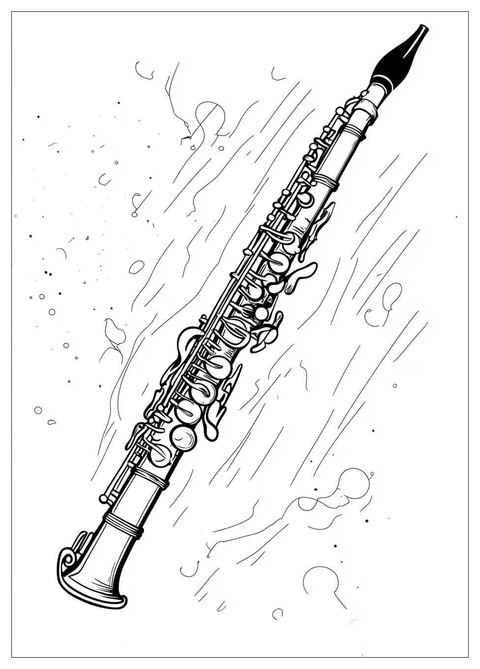 Disegni Clarinetto Da Colorare 14