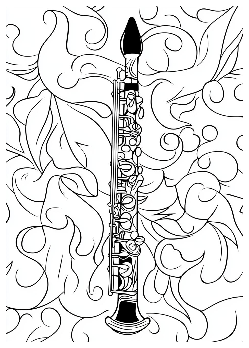 Disegni Clarinetto Da Colorare 15