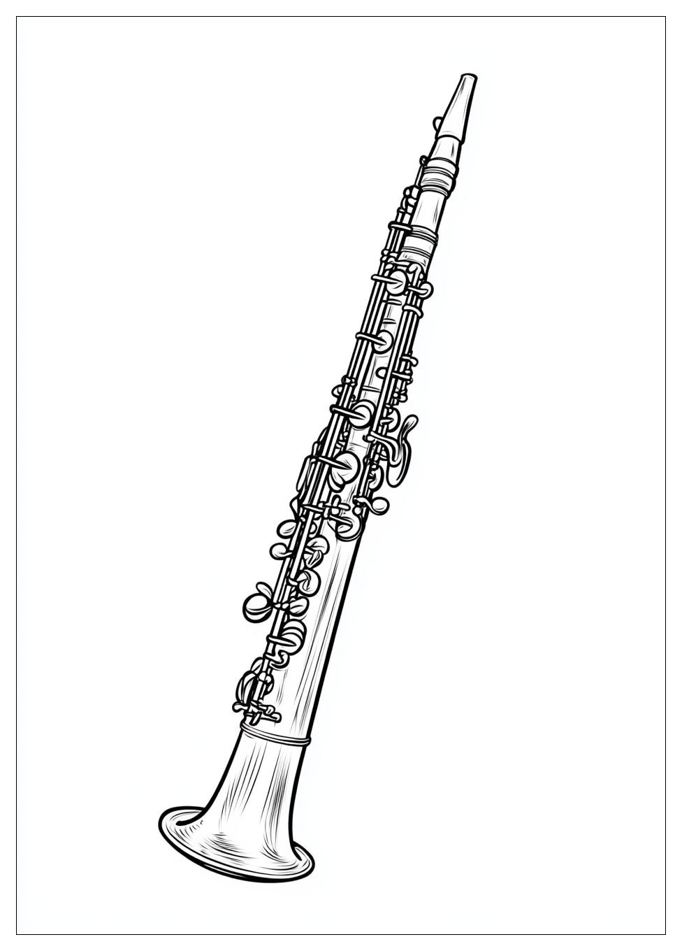 Disegni Clarinetto Da Colorare 16