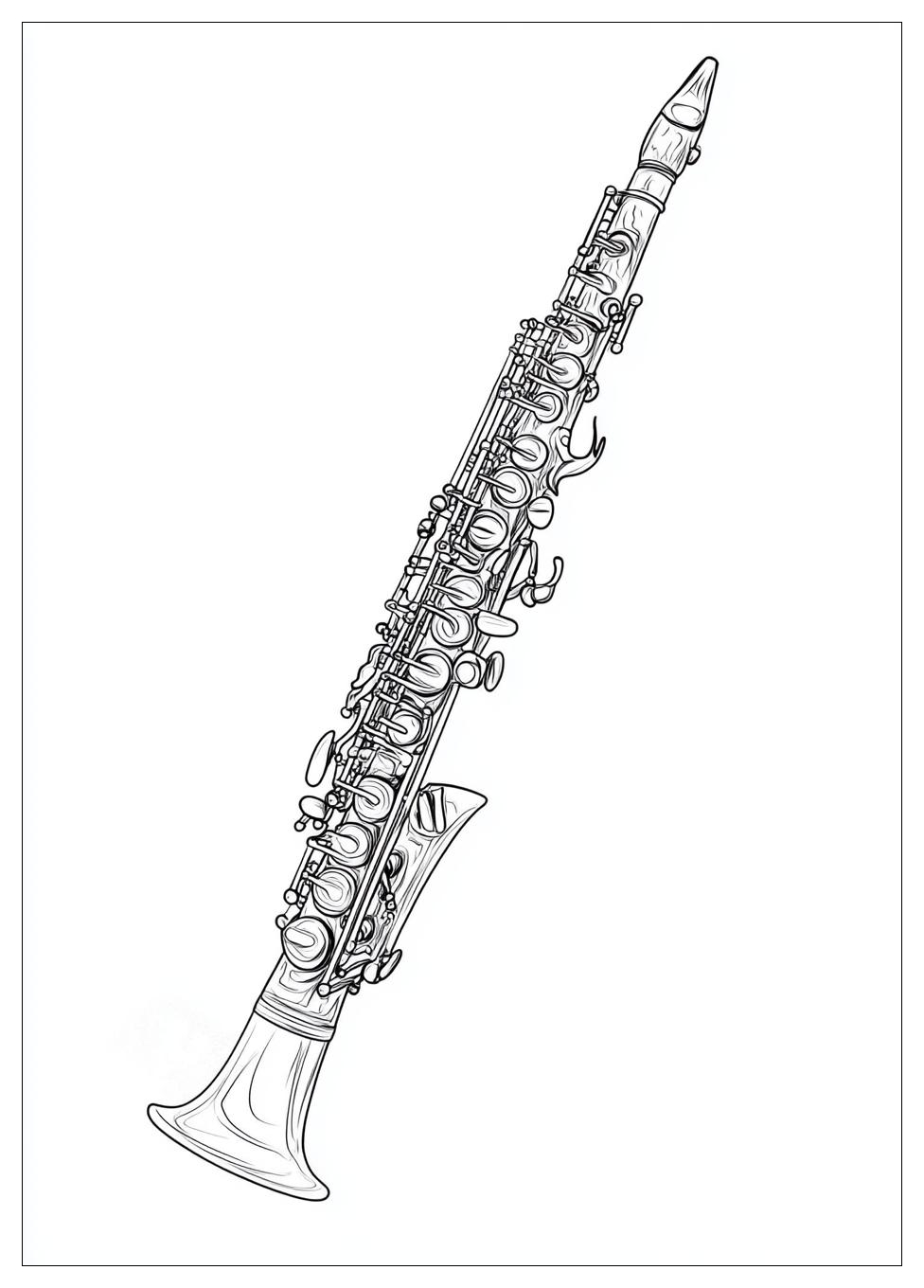 Disegni Clarinetto Da Colorare 17