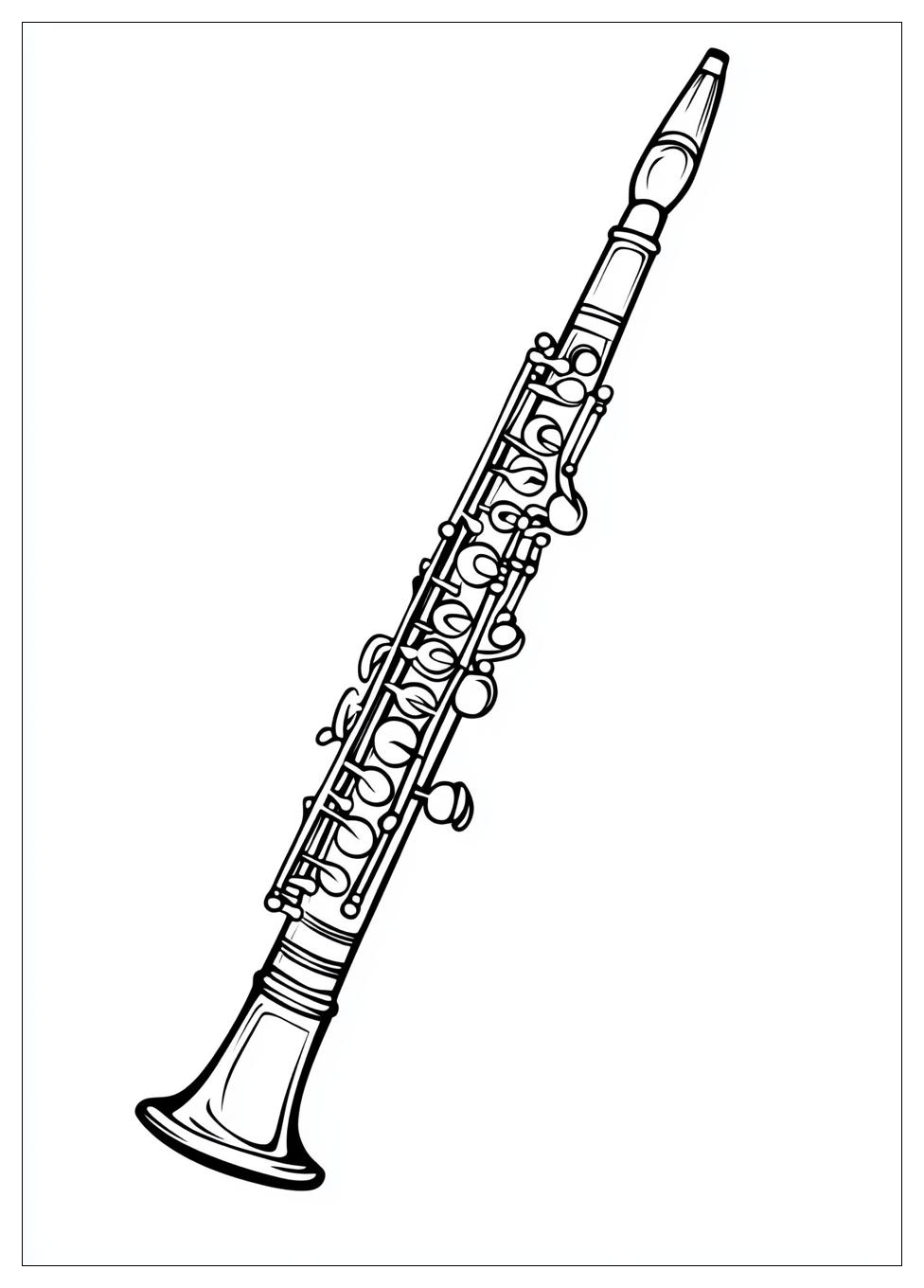 Disegni Clarinetto Da Colorare 18