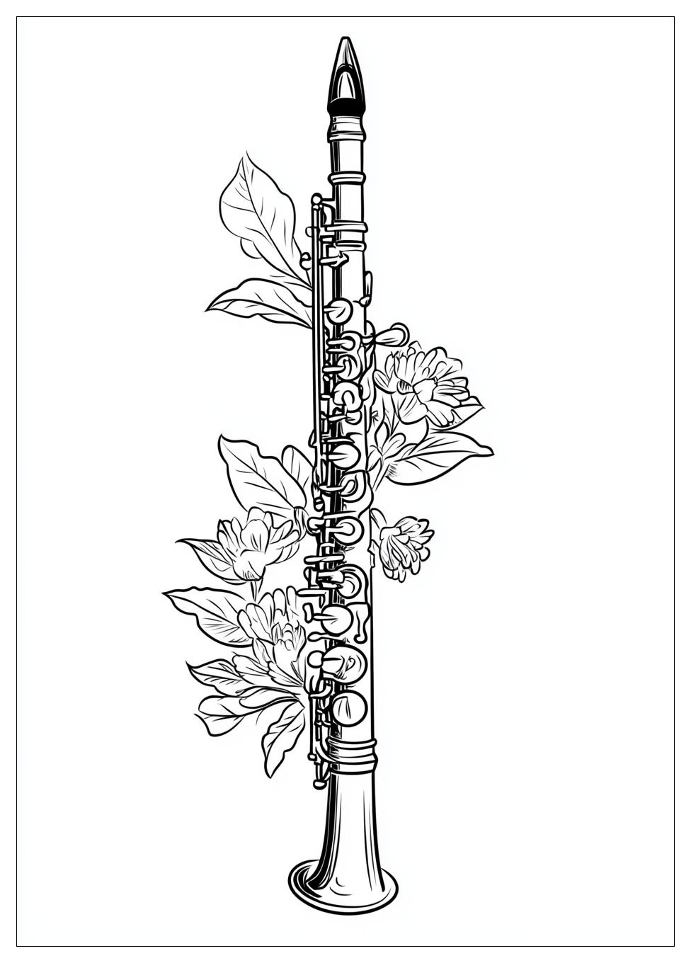 Disegni Clarinetto Da Colorare 19