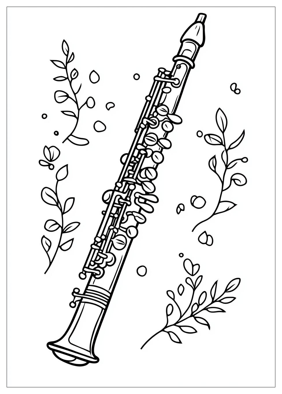 Disegni Clarinetto Da Colorare 2