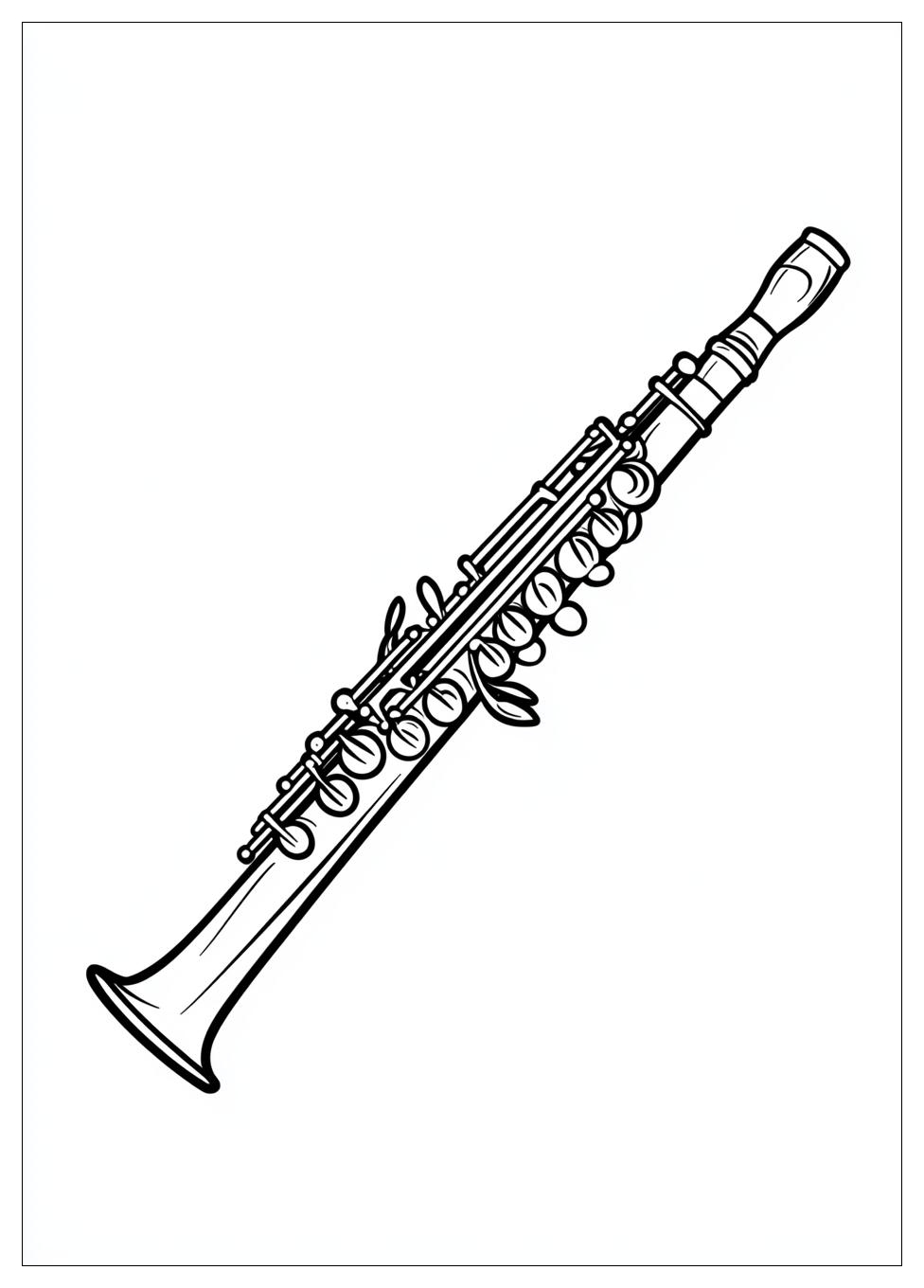 Disegni Clarinetto Da Colorare 20