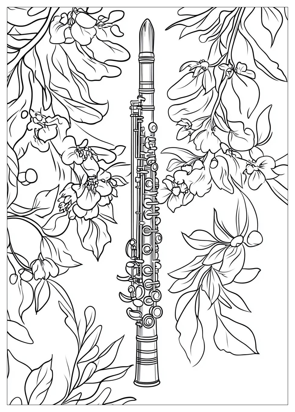 Disegni Clarinetto Da Colorare 21